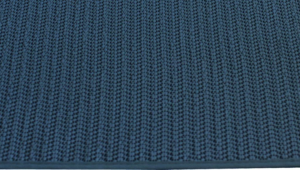PVC Gartentischdecke 110x140 cm eckig blau wetterbeständig Tischdecke abwischbar