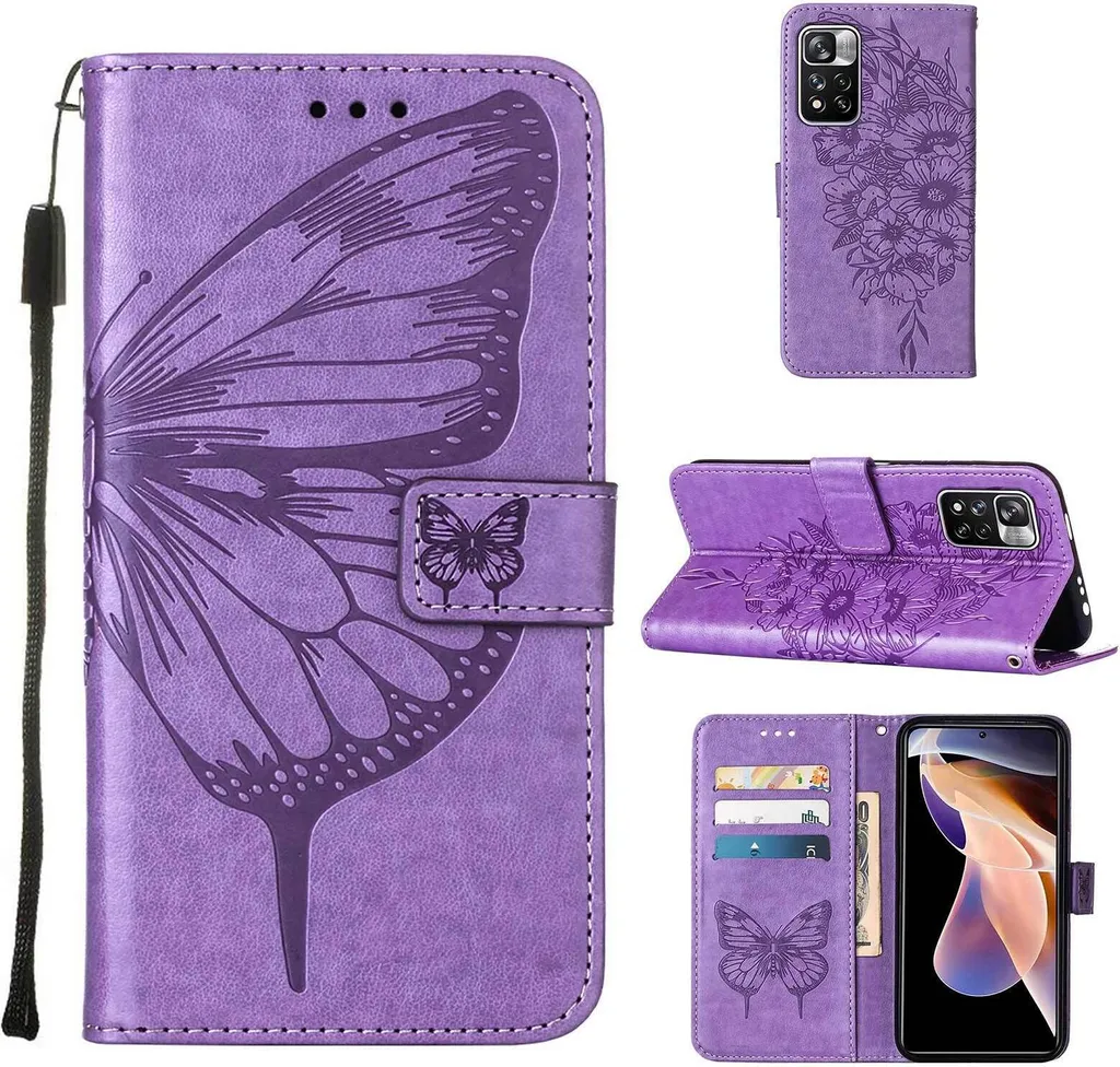 Custodia a Portafoglio Viola Poco X4 NFC - Libera il tuo Stile