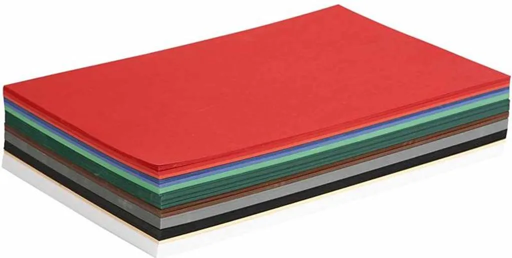 Carton de Noël Colortime 21x30 cm assortis - Lot de 300 feuilles DIY
