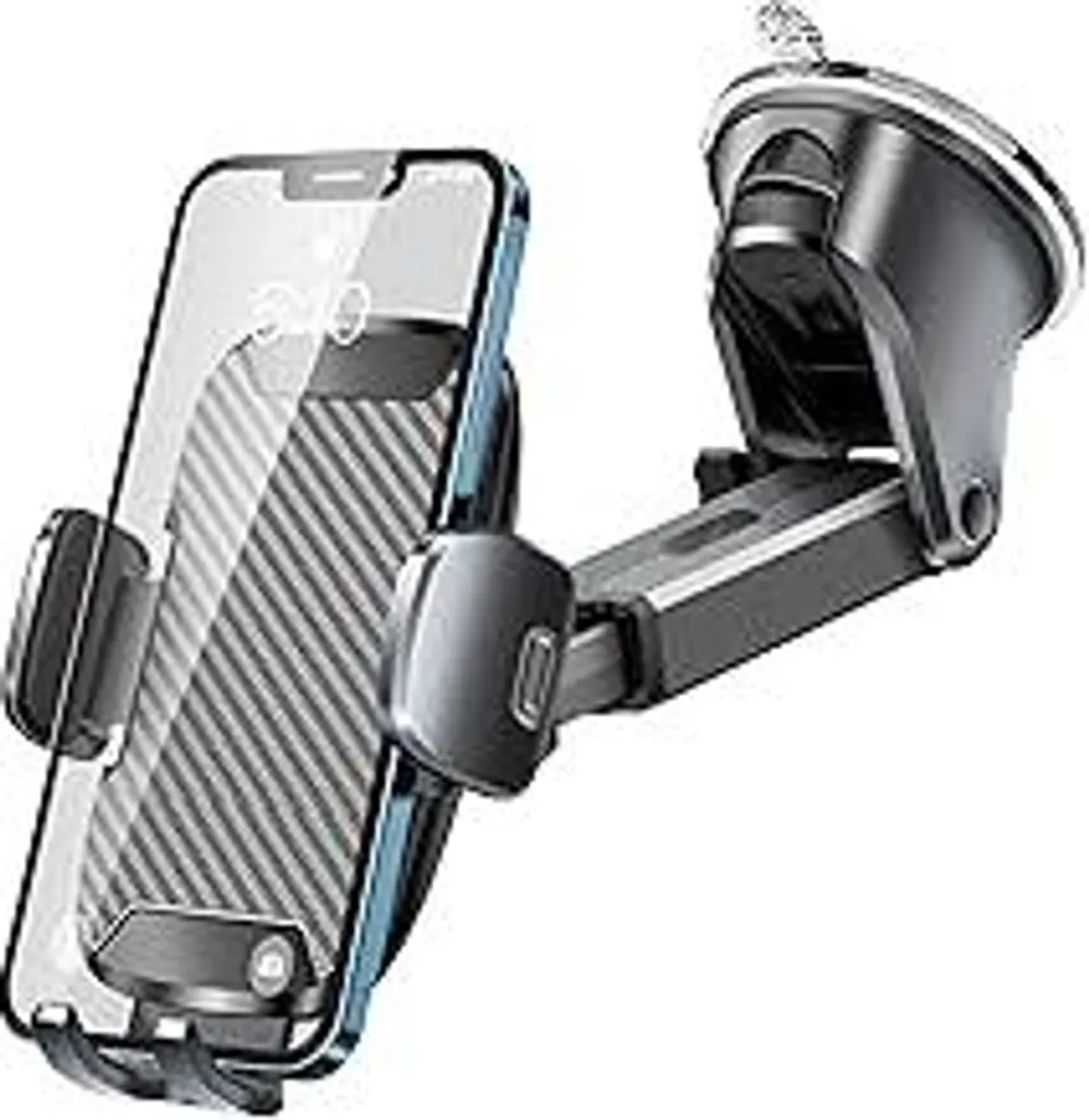 Supporto Auto Cellulare per Viaggi Lunghi Ventosa 360° Super Forte