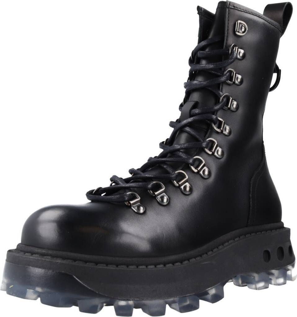 BUFFALO MONO LACE UP HIKE MI Schwarz