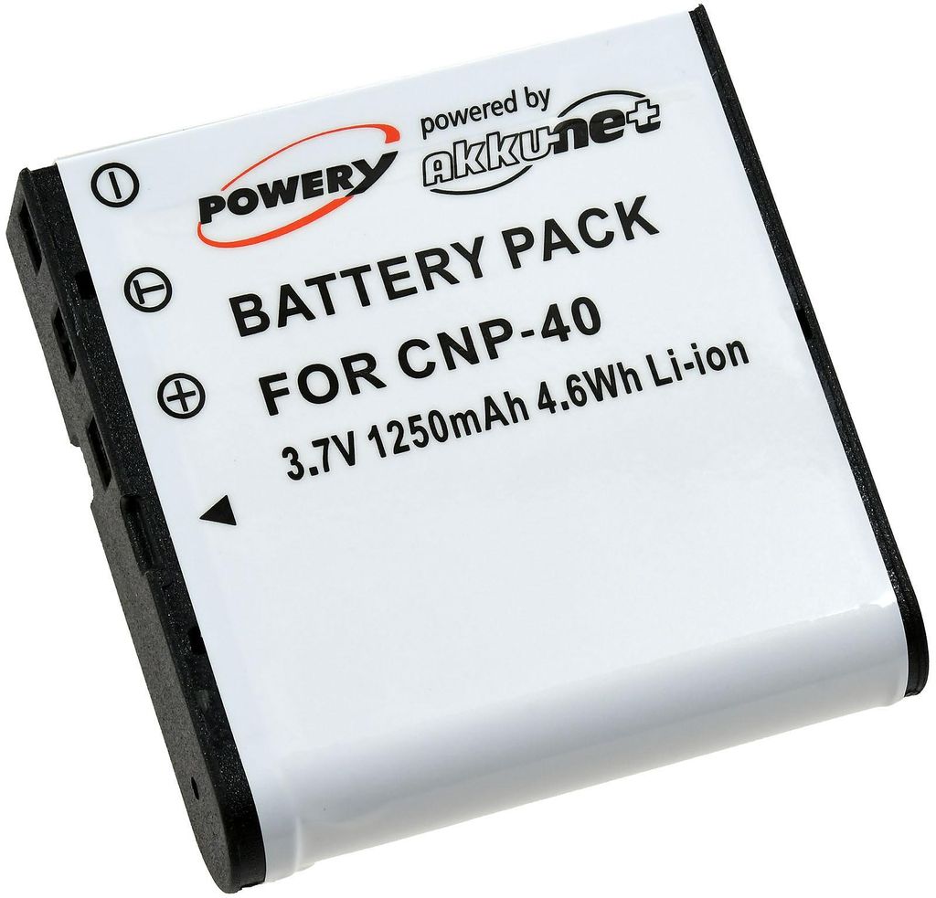 Batterie pour Casio modèle/réf. NP-40 Image du produit 