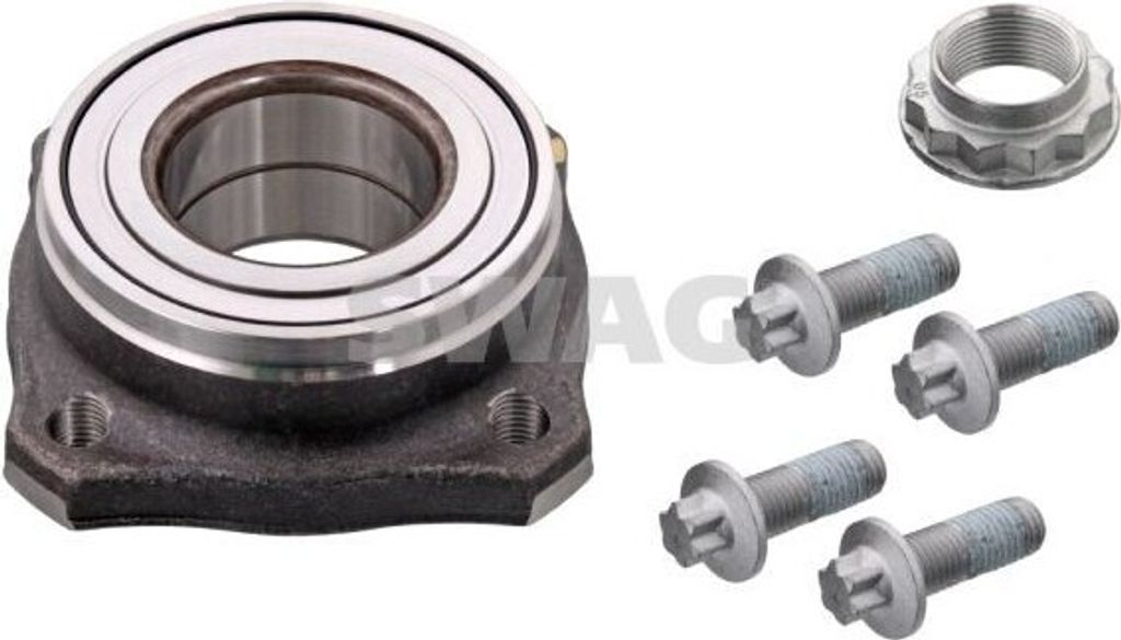 SWAG Radlagersatz Hinten Links Hinten Rechts für BMW X3 (F25) Schrägkugellager 92mm 20 10 2831