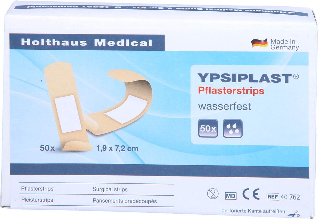 Pflasterstrips YPSIPLAST 1,9x7,2cm, 50 St Produktbild 