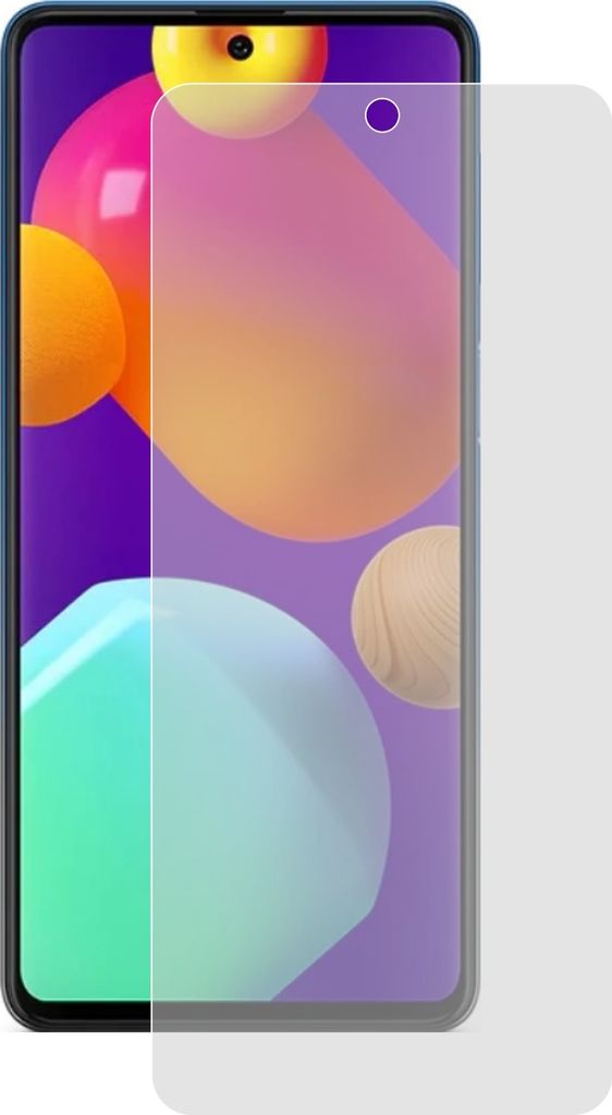 3x Schutzfolie für Samsung Galaxy M62 kristallklare Displayschutzfolie Antibakteriell