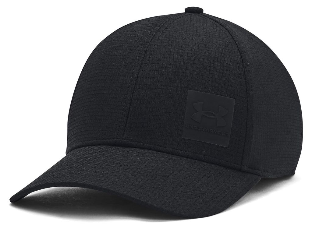 Under Armour ArmourVent stretch pet, zwart Productafbeelding 