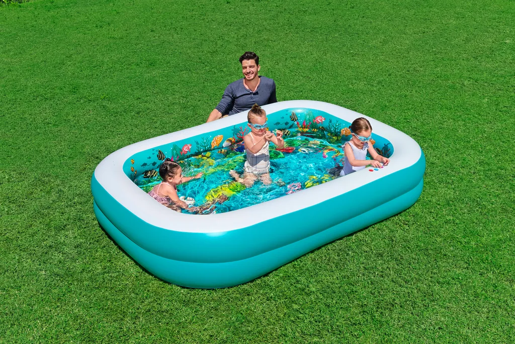 Piscine familiale gonflable Bestway avec lunettes de vision 3D - 12