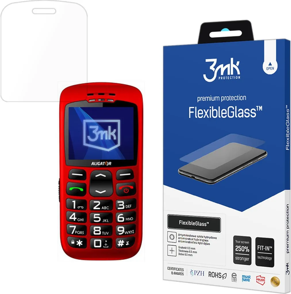 Aligator A690 Senior - Vetro flessibile 3Mk