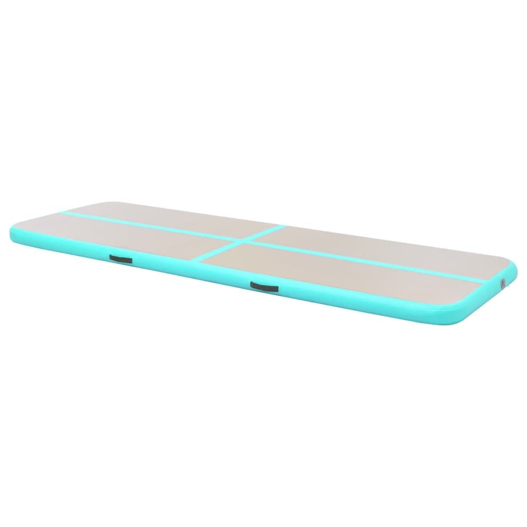 vidaXL Nafukovací gymnastická podložka s pumpou 600x100x10 Obrázek produktu 3