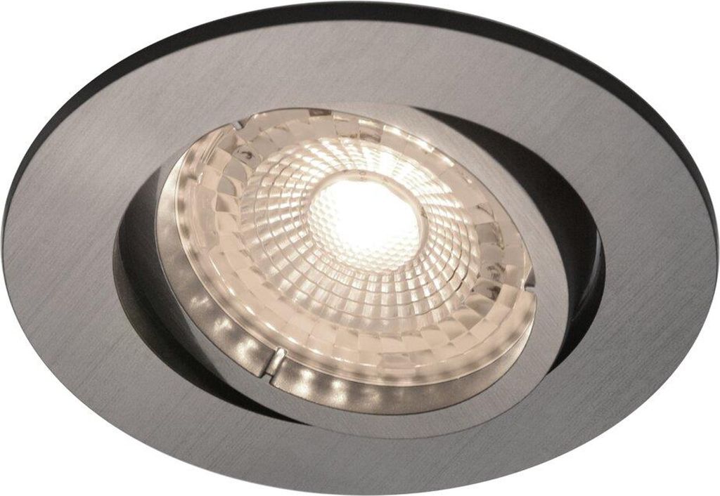 5 x Nordlux LED Einbaustrahler Octans Nickel schwenkbar 5 x Produktbild 