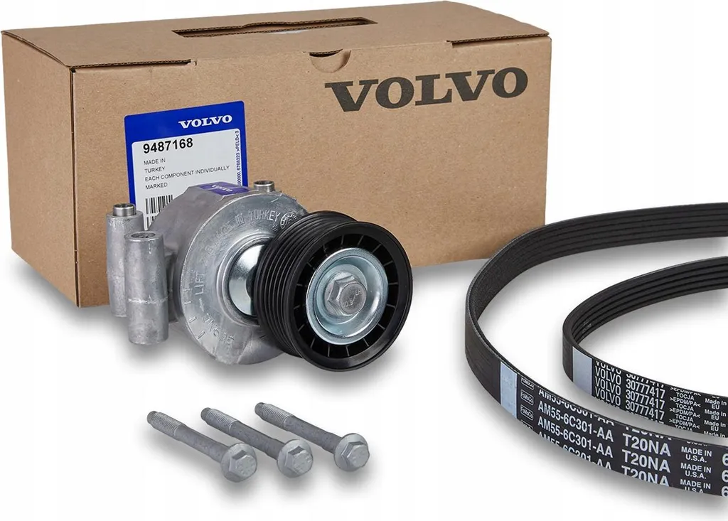 Tendeur et Courroies d'Accessoires pour Volvo C30 S40 V50 de Qualité OE