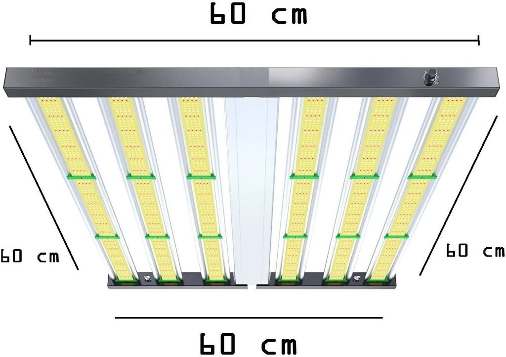 JUNG Vollspektrum LED Wachstumslampe PB360 Vollspektrum Produktbild 9