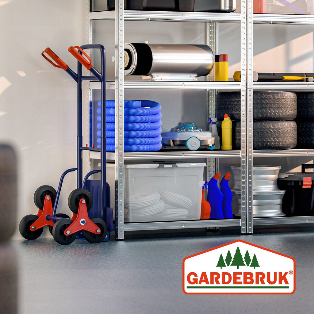 GARDEBRUK® Treppenkarre klappbar bis 200kg Hartgummireifen Produktbild 7