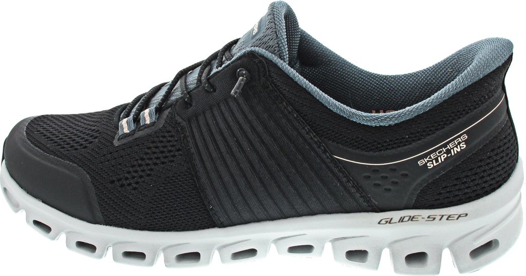 Skechers SlipIns: Glide-Step Starg Slipper Schwarz in Gr. Produktbild 