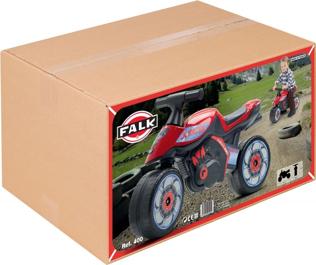 Falk Kinder Motorrad »X Racer« Kinderfahrzeug Laufrad Produktbild 9
