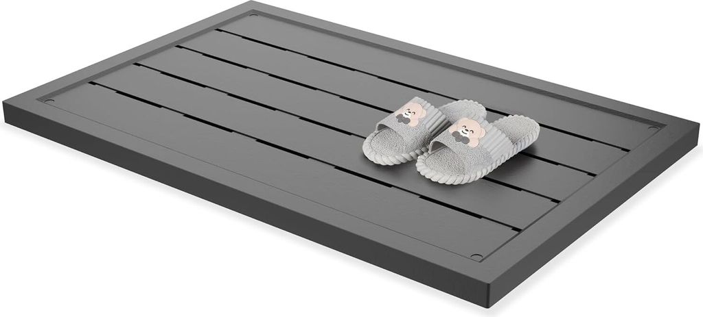 JOIEYOU WPC Bodenelement für Solardusche 100x56x4cm Produktbild 