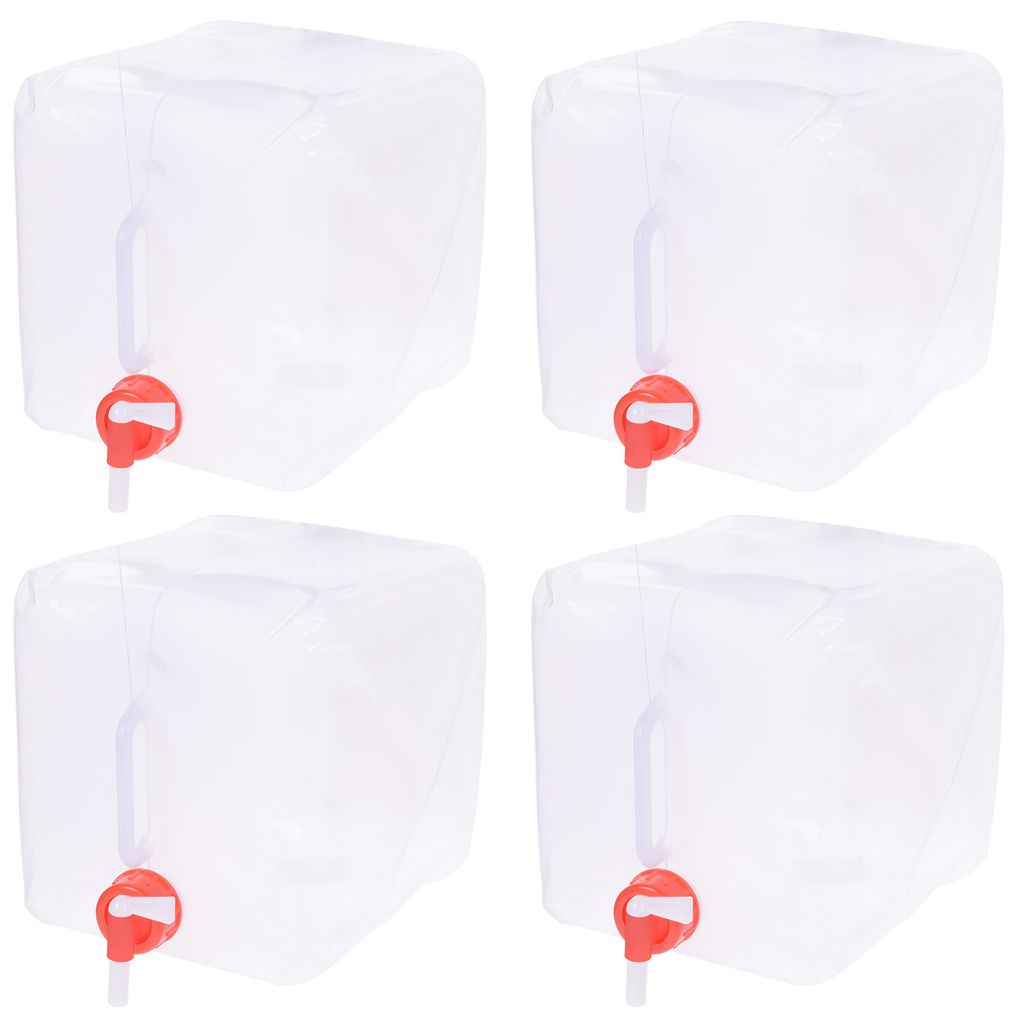 10 l Wasserkanister faltbar Wasserbehälter Falt Kanister PVC mit Hahn Wassersack 