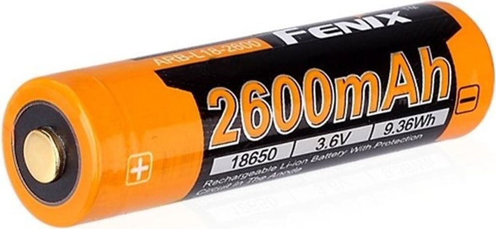 Fenix ARB-L18-2600U, Dobíjecí baterie, 18650, CR123A, Obrázek produktu 