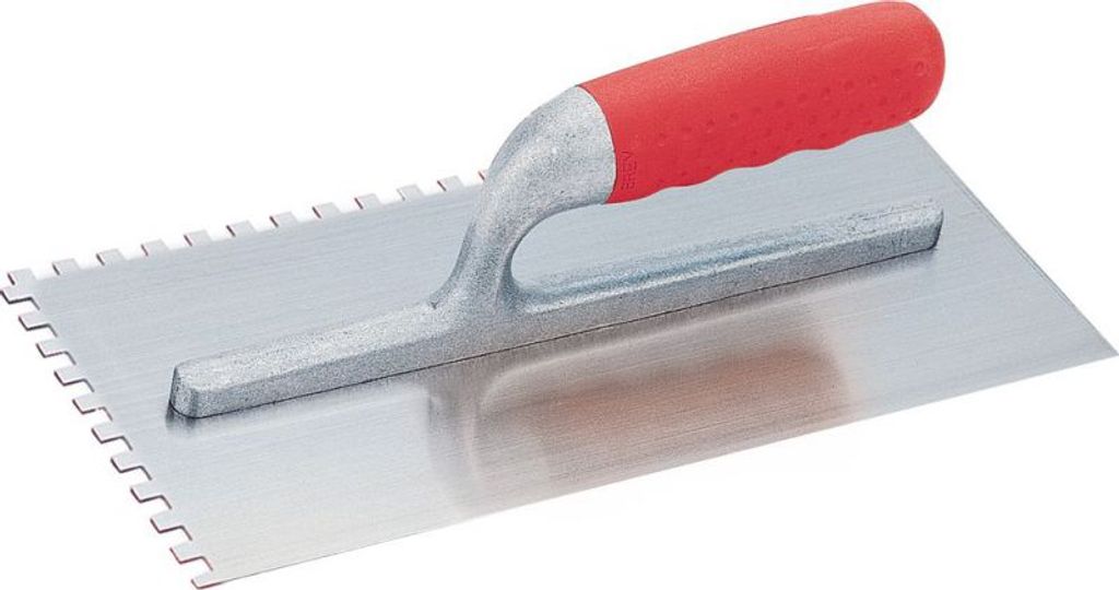 Glättekelle gezhant nietlos 6 x 6 langer Steg