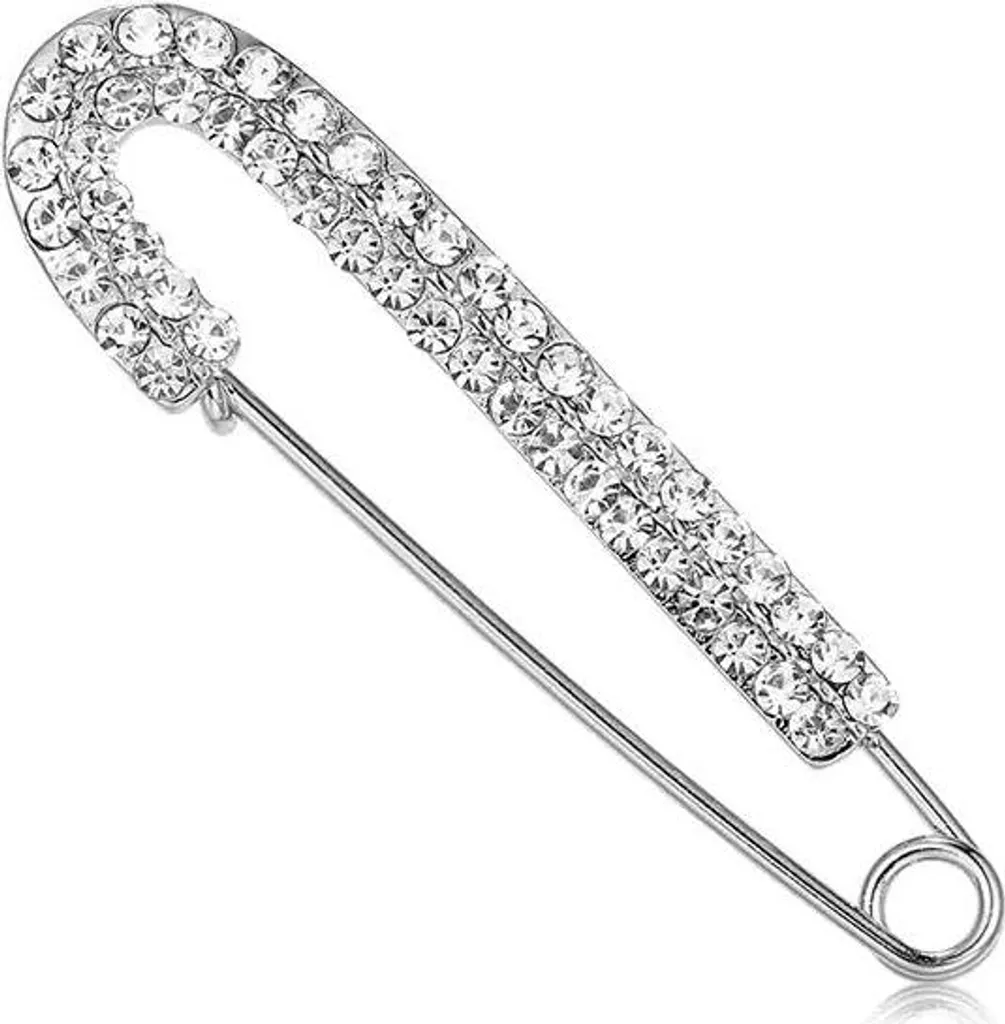 Spilla da balia PINETS, decorata con incantevoli zirconi