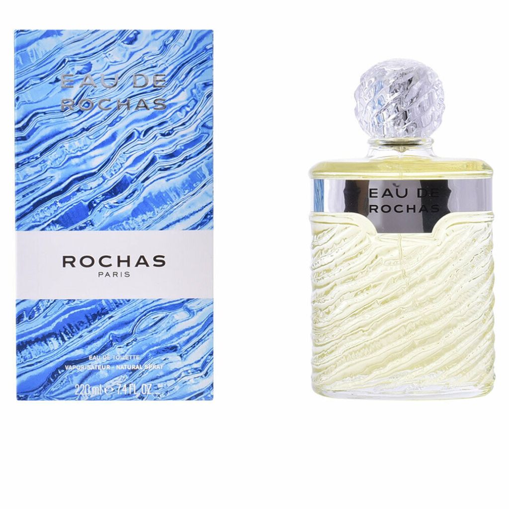 A product shot of a perfume bottle and its box, displayed side-by-side on a white background.
