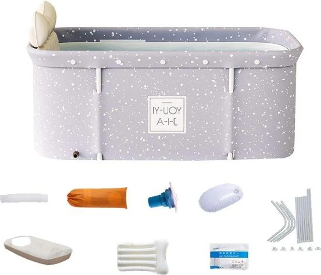 Baignoire pliable pour adultes avec mousse thermo-isolante - Modèle XL