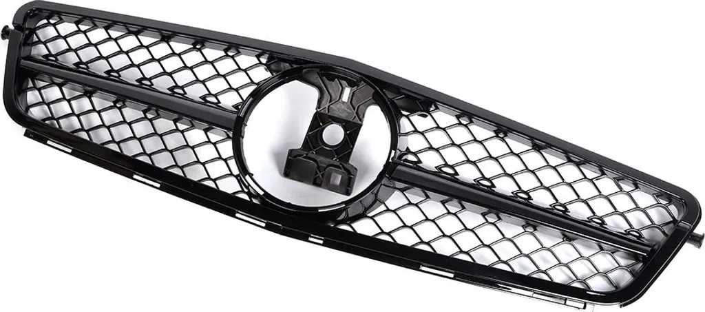 Calandre Mercedes Classe C W204 Noir : Remplacer Grille Cassée Look AMG