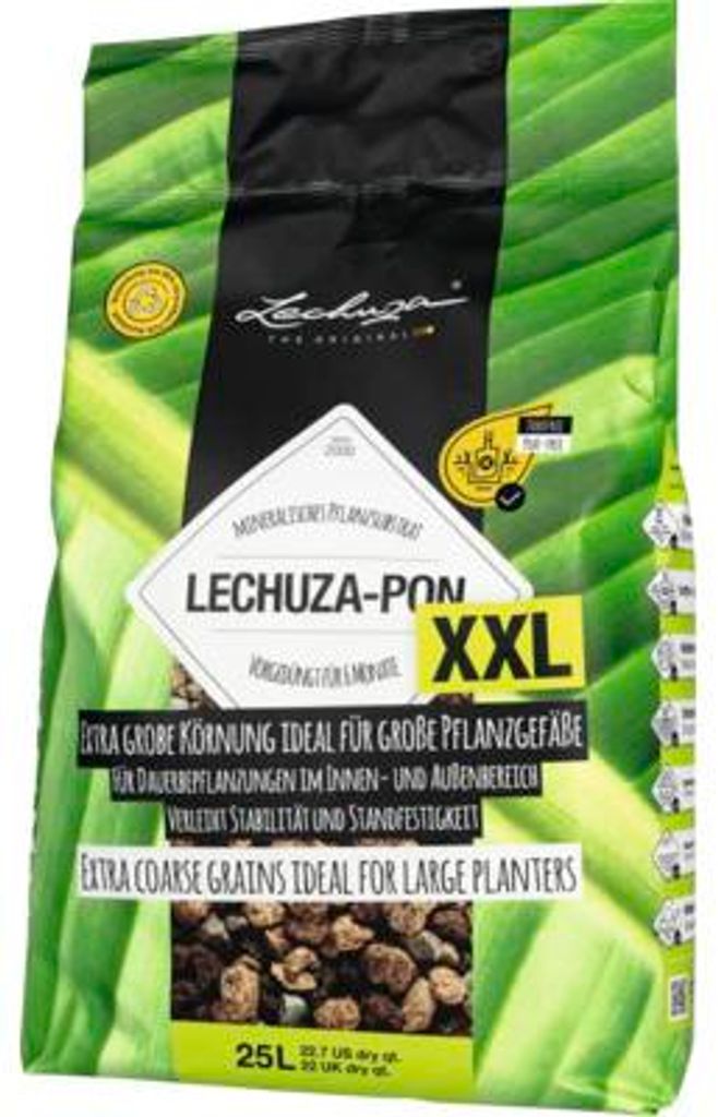 Pestovateľský granulát Lechuza Pon XXL 25 l, neutrálny, Obrázok produktu 
