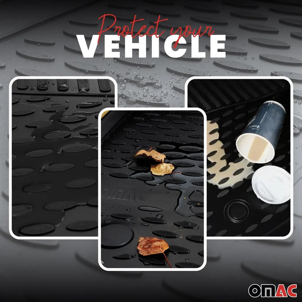 Tappetini Su Misura Infiniti FX35 2003-2009 TPE Nero - Sicurezza 3D - 3