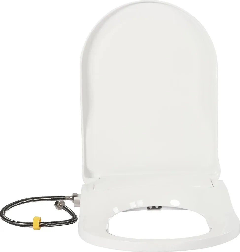 Sedile Bidet Professionale Bianco: Doppio Ugello e Alta Durata