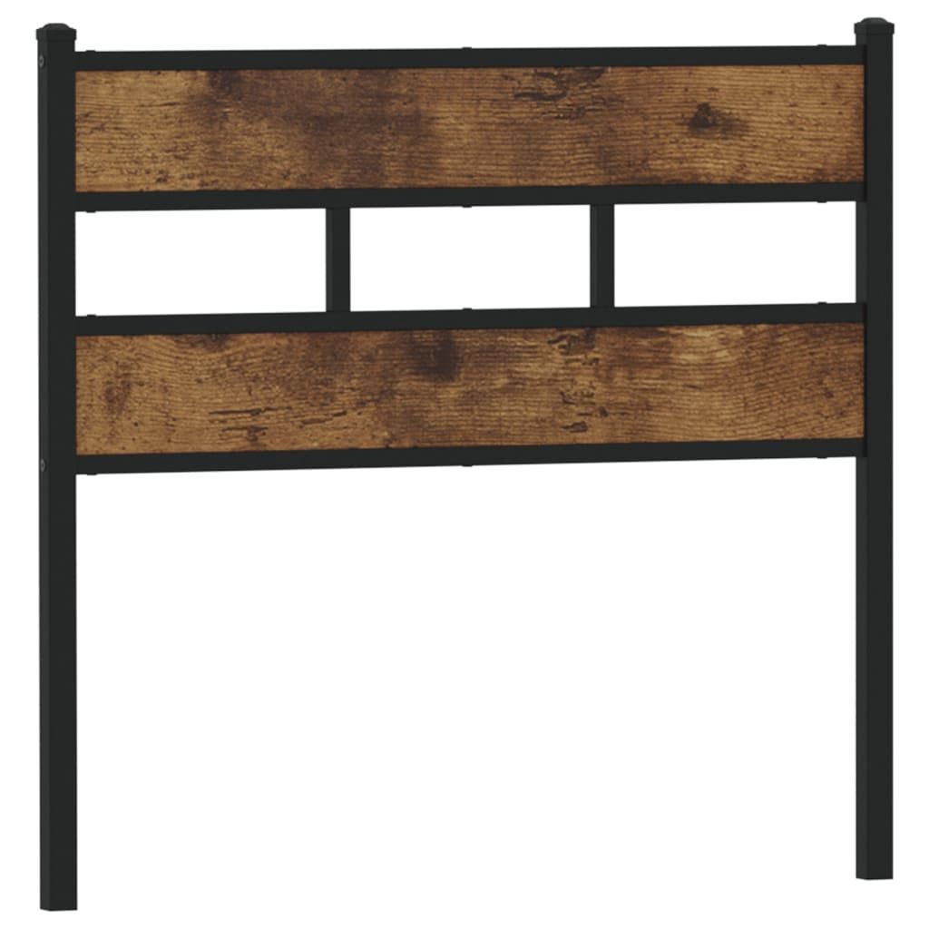 Cloris DesignMöbel Kopfteil Räuchereiche 100cm Eisen und Holzwerkstoff - Kopfteile DE526662