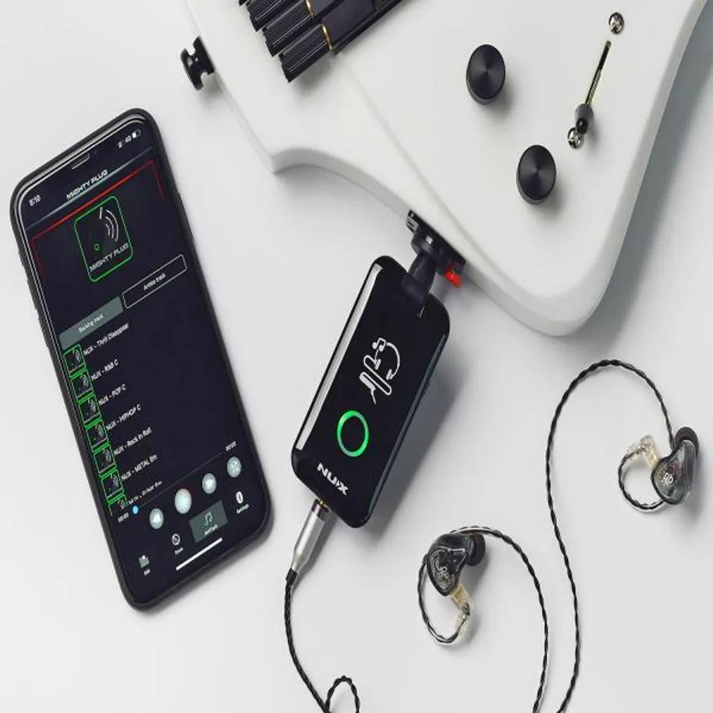 Plus de bruit avec l'amplificateur casque NUX Mighty Plug guitare basse