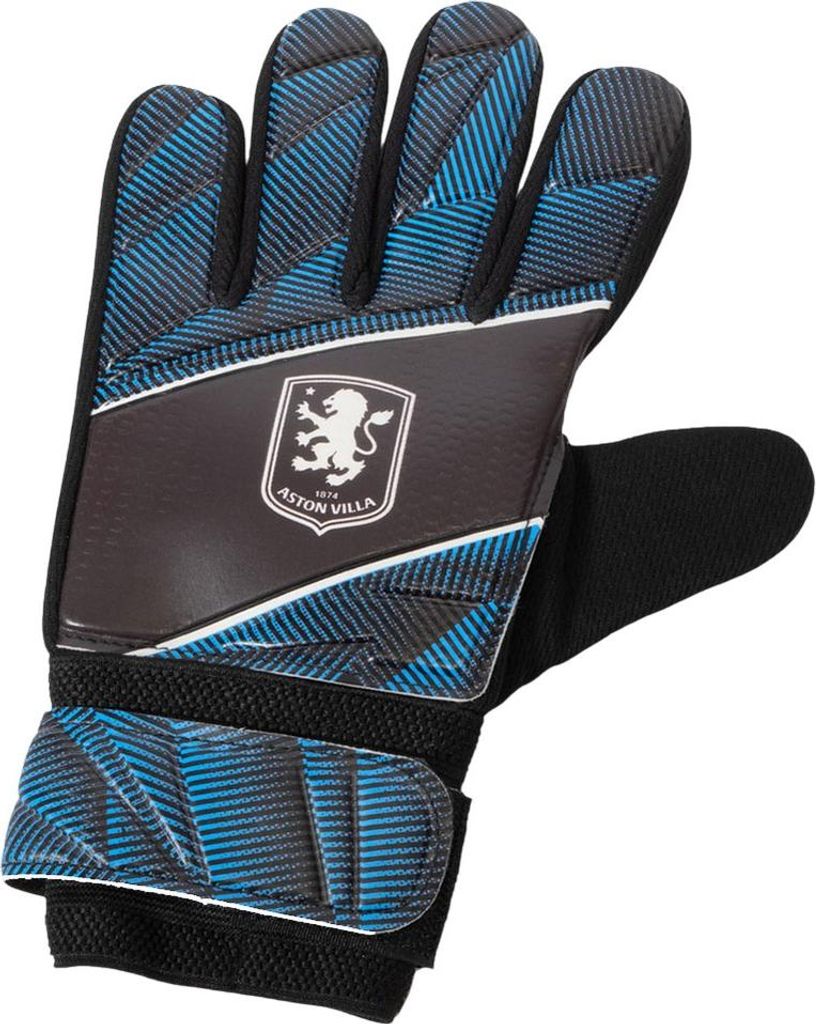 Aston Villa FC - "Fuse" Torhüter-Handschuhe für Kinder TA14300 (6) (Rotwein/Himmelblau)