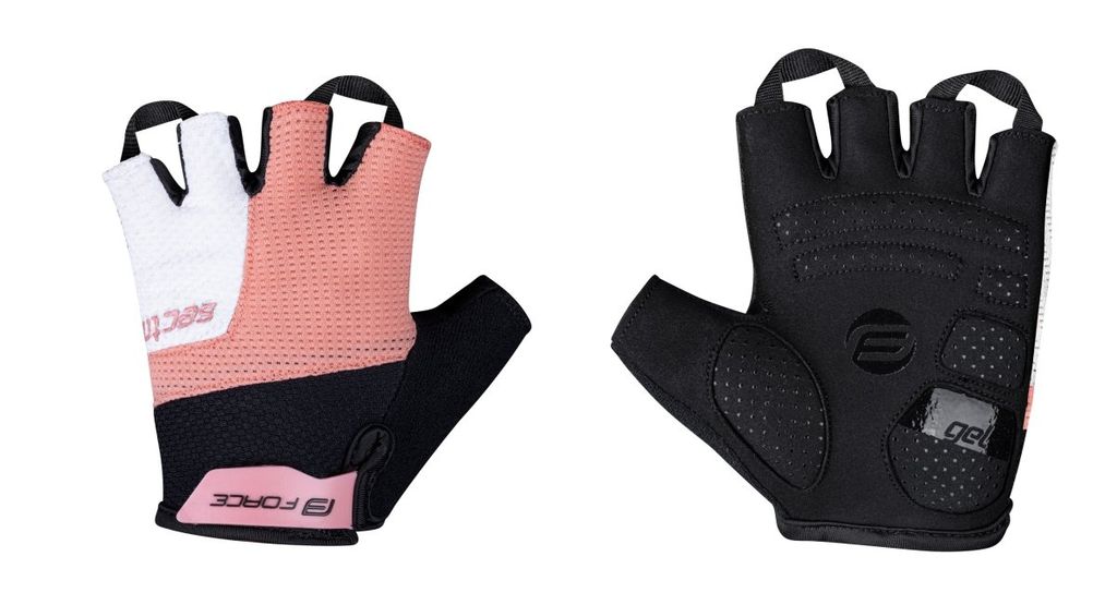 Handschuhe FORCE SECTOR LADY apricot-schwarz %%% : Größe - XL Größe: XL