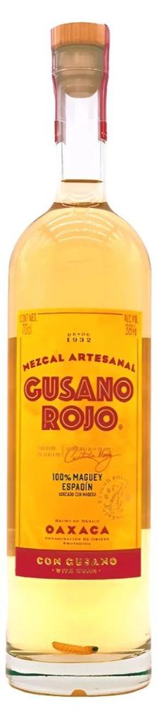 Gusano Rojo Mezcal 38% Vol. 0.7L Produktbild 