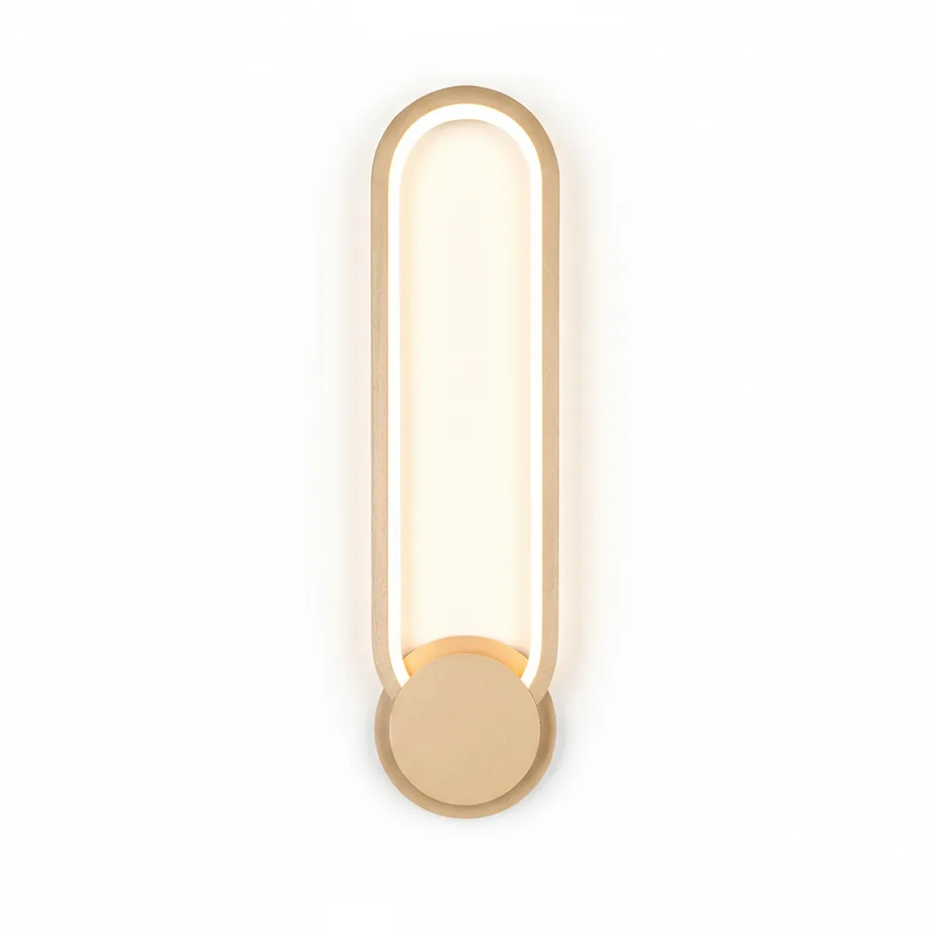 Applique ALWAYS-W LED 12W Oro 4000K | Lampada Parete Moderna Design