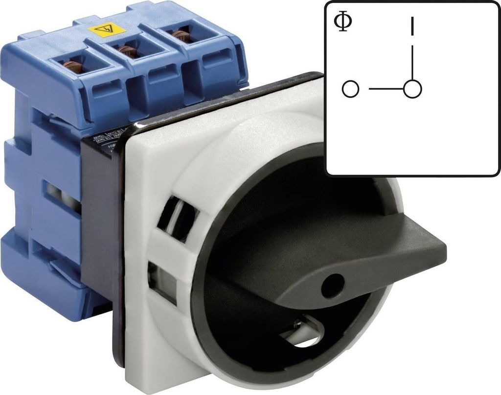 Kraus Naimer Lasttrennschalter Hauptschalter Schalter Kg64 B Schwarz Drehschalter