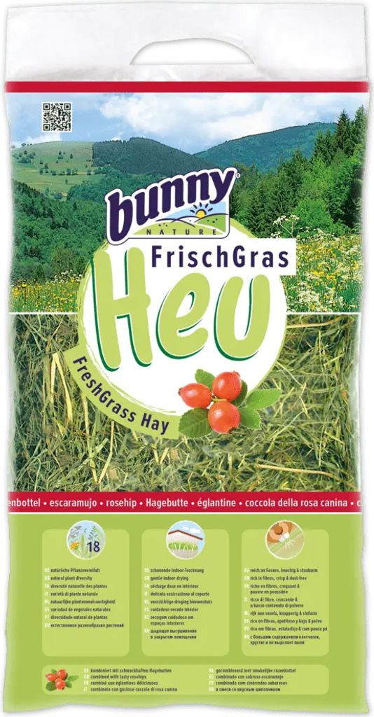Bunny Foin Frais Foin Cynorrhodon 500 g Image du produit 