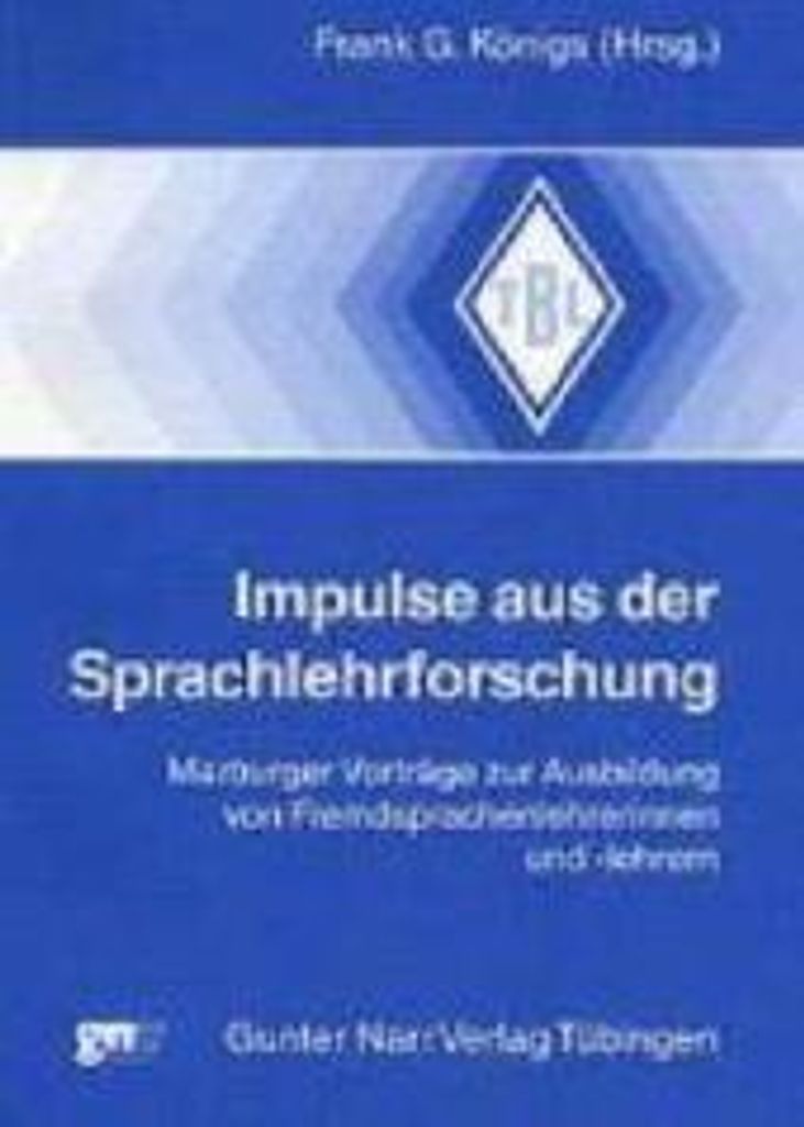 Impulse aus der Sprachlehrforschung