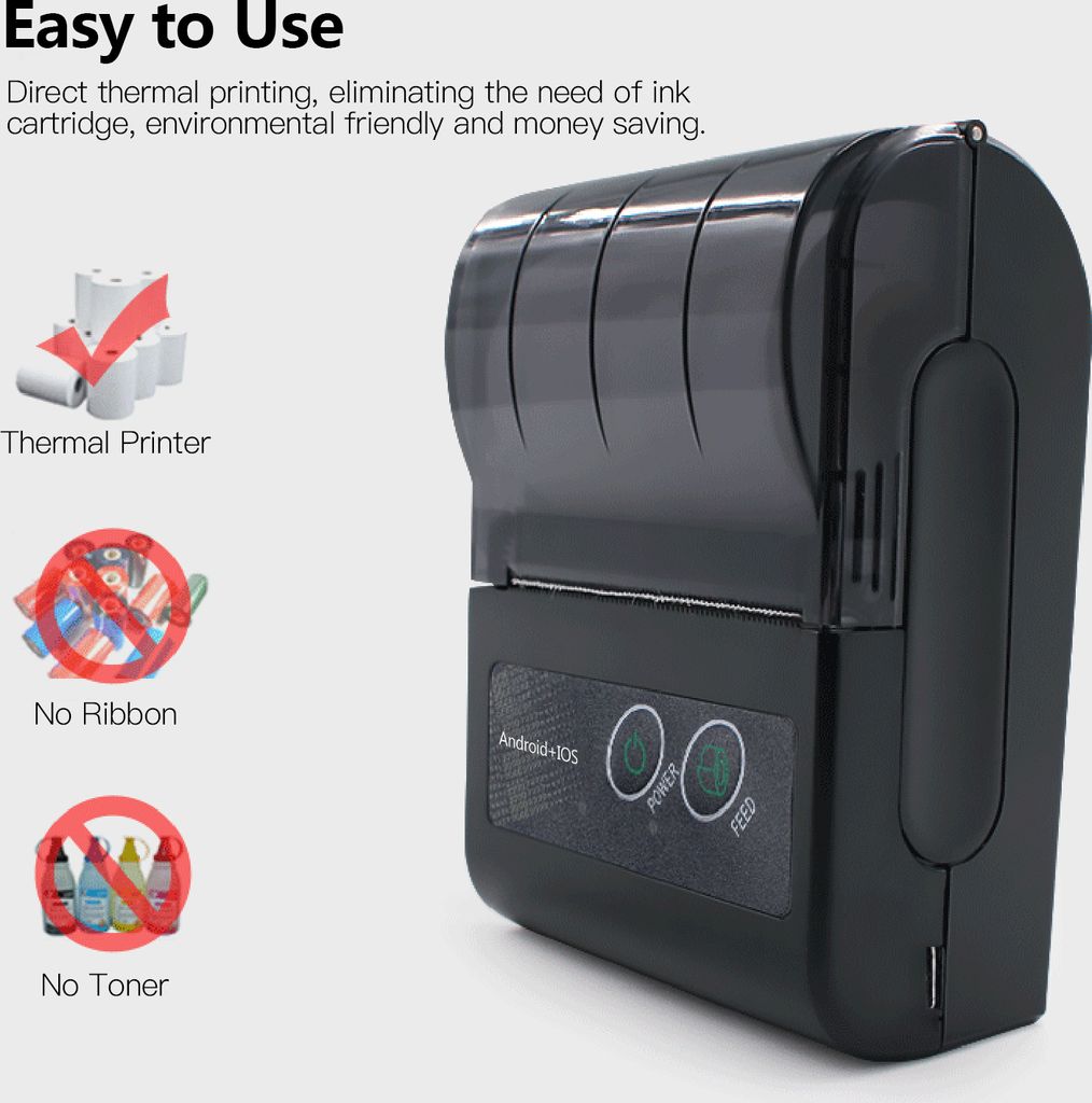 GOOJPRT PT-210 Wireless Thermodrucker für nur 28,- Euro