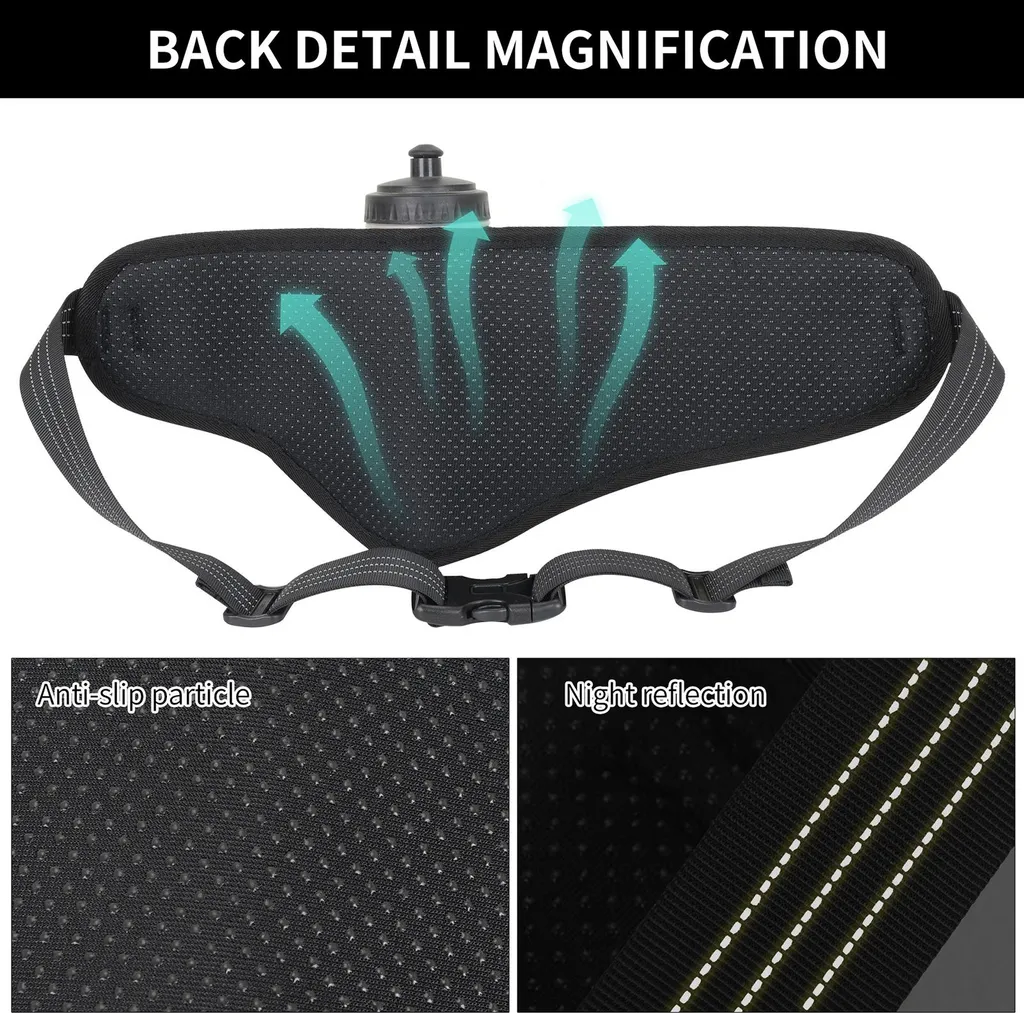 Set Passeggiata Cani Mani Libere Elegante Idrorepellente con Tasca - 3