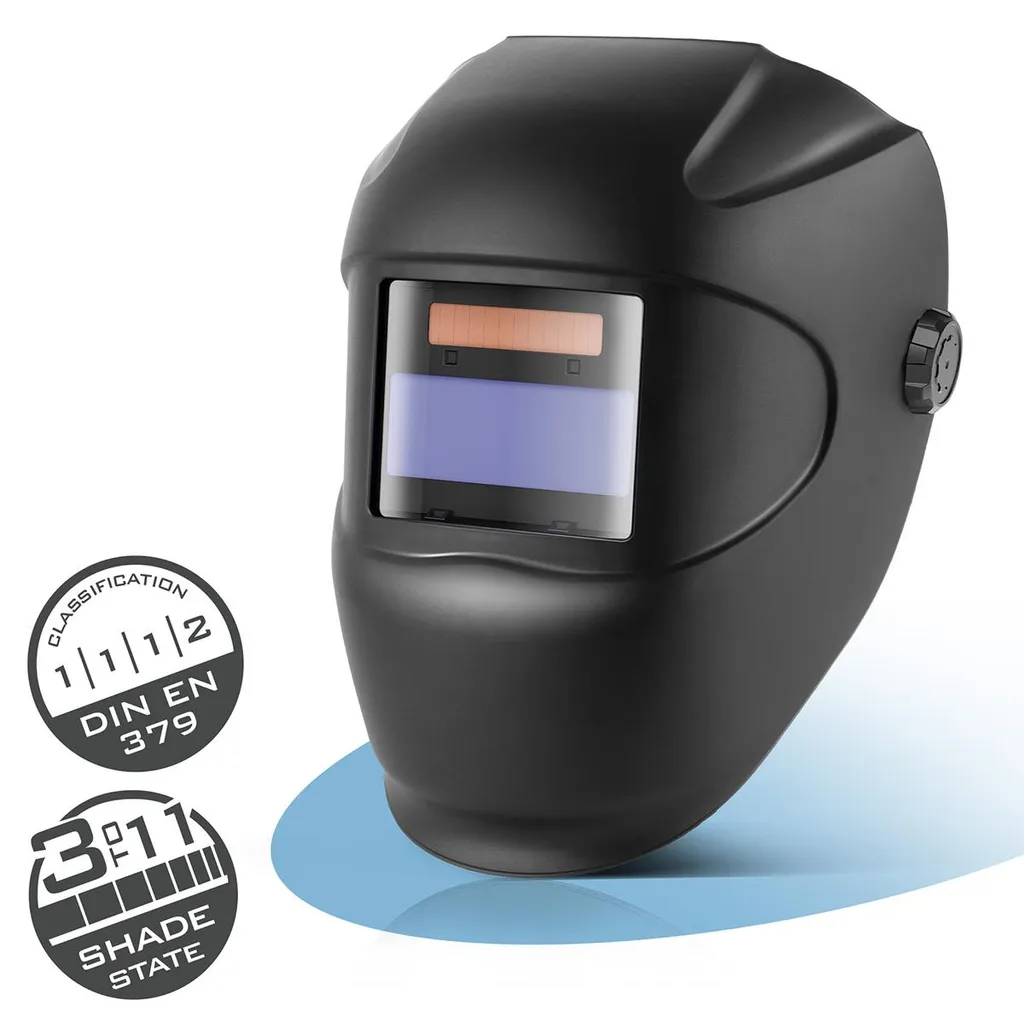 Casque de soudure robuste STAHLWERK ROOKIE - Classe optique pro 1/1/1/2