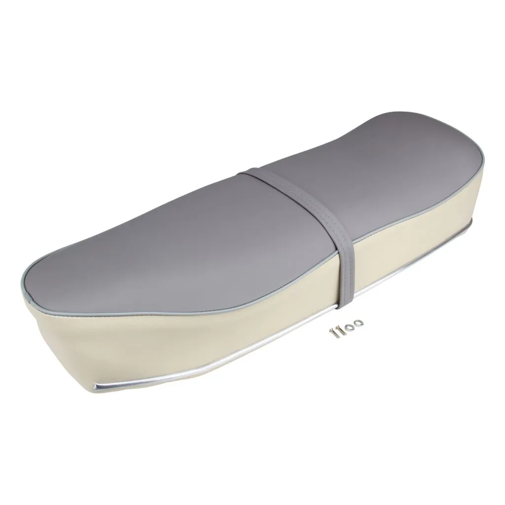 Selle grise et blanche Zündapp type 433 avec revêtement imperméable