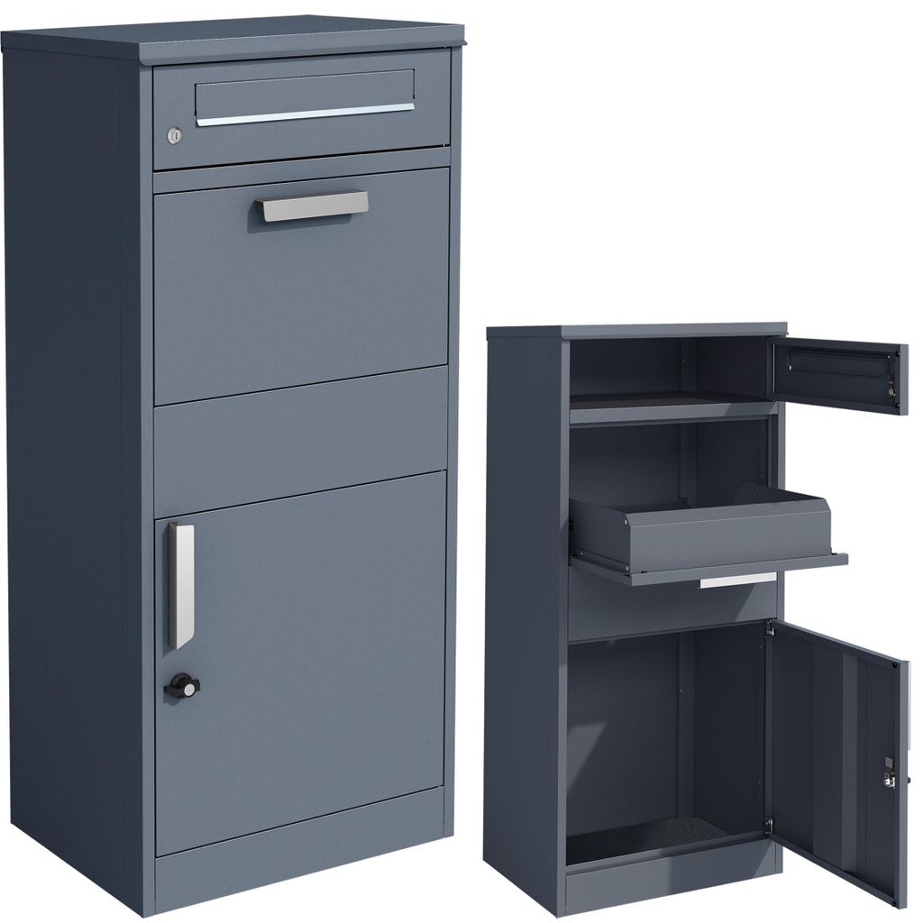 JUMI : Boîte de rangement pour colis, courriers, lettres, Image du produit 