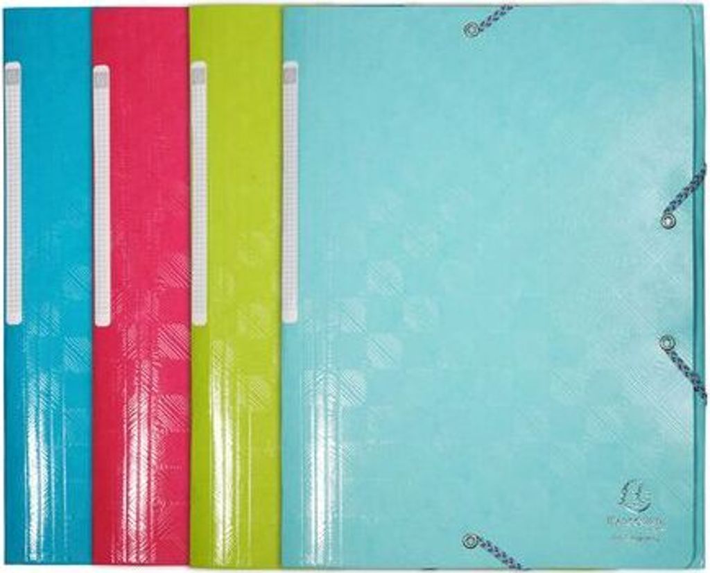 #6xEXACOMPTA Eckspannermappe 1928, A4, Karton, farbig Produktbild 