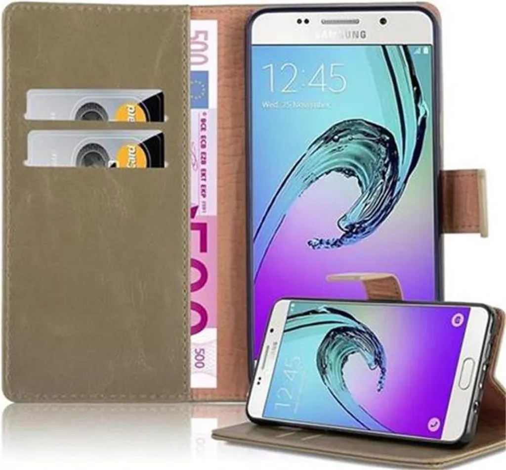 Custodia Cadorabo Samsung A5 2016 Marrone - Proteggi i tuoi Ricordi