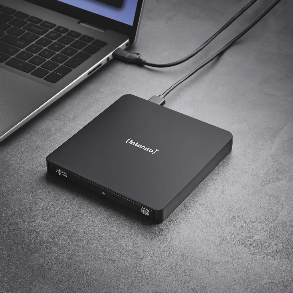 Graveur DVD Externe Intenso EOD 400D : Solution pour PC sans Lecteur CD