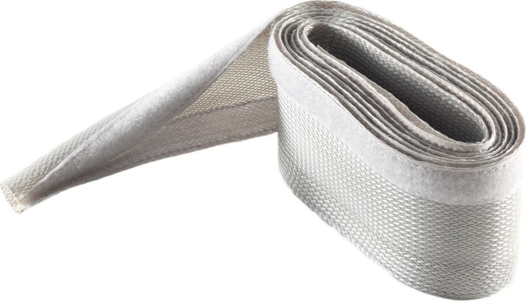 S/CONN maximum connectivity Flexibler Kabelkanal mit Klettverschluss, grau, O.D