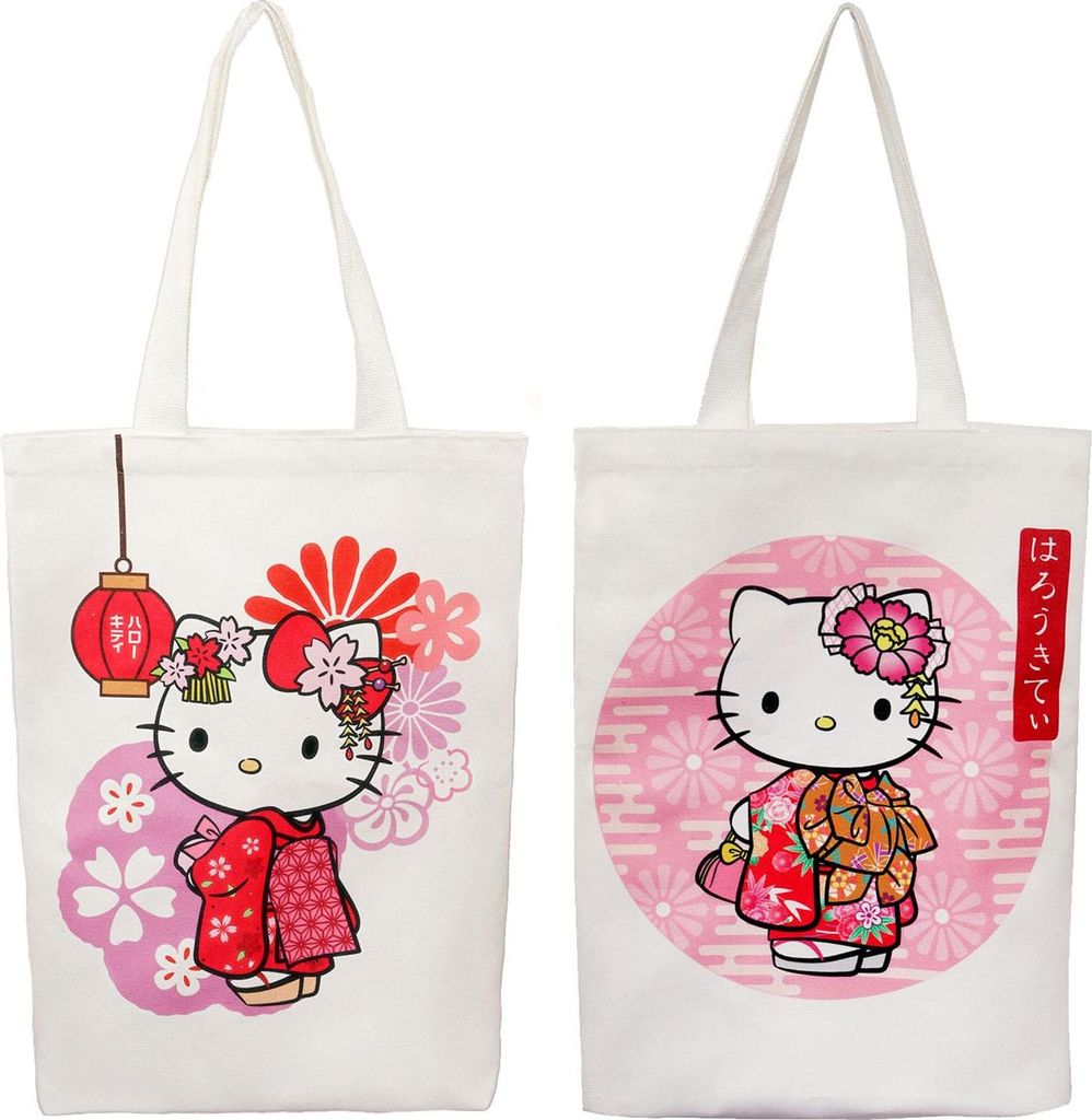 Sanrio Tragetasche Hello Kitty Kimono Produktbild 