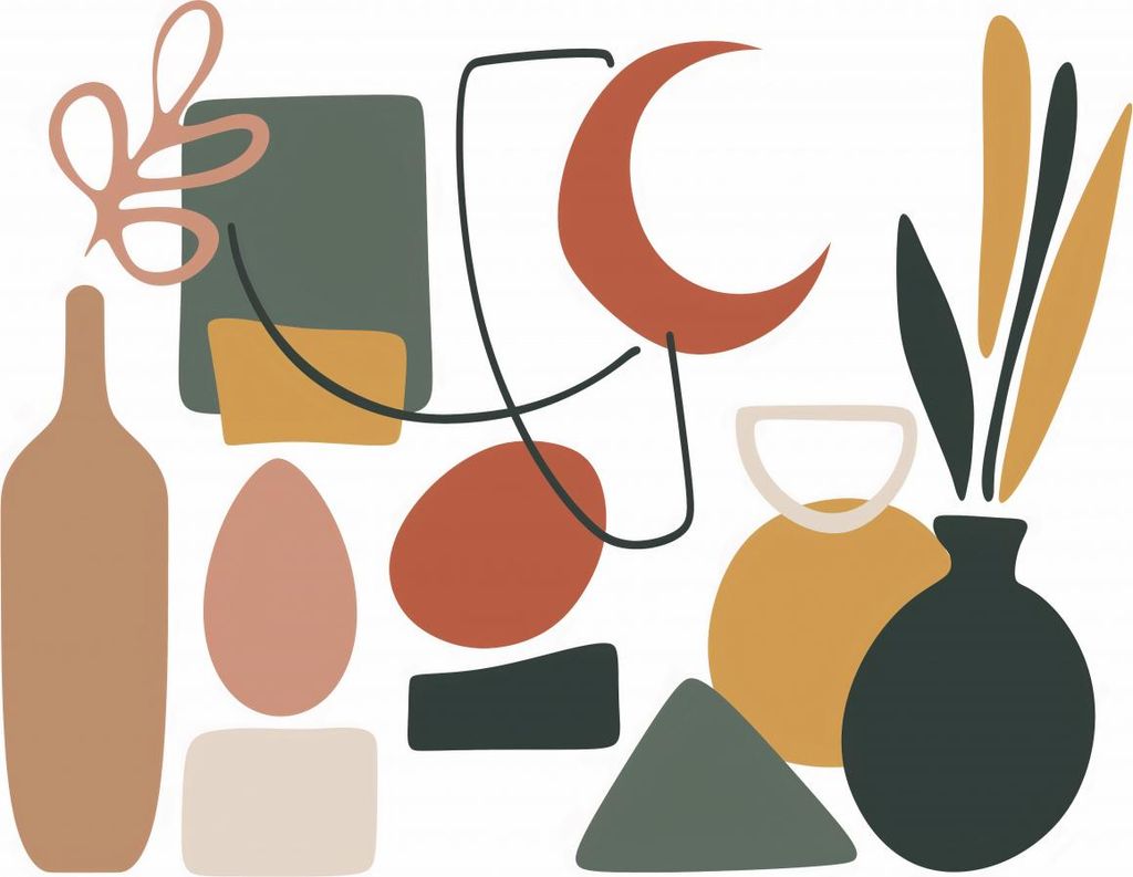 Plakat 91,5x61cm Befreite Formen